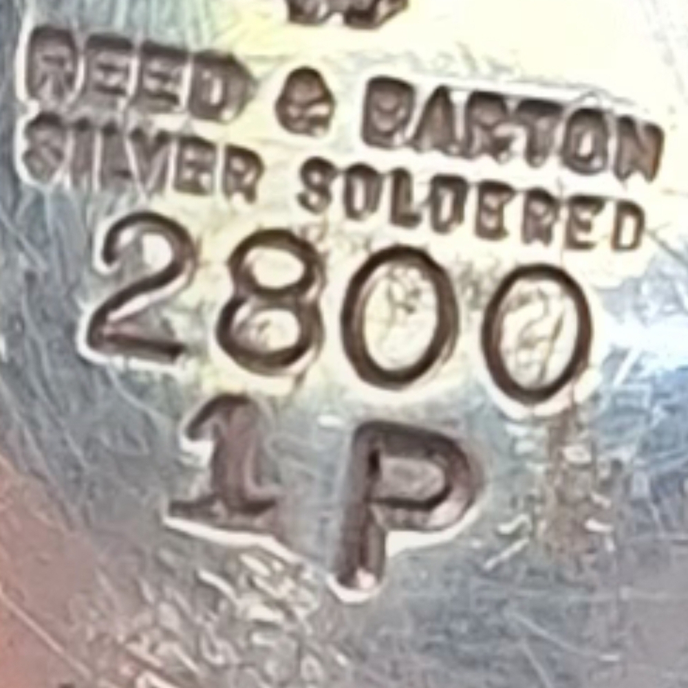 Vintage Reed & Barton Silver Plated Marked 2800 1P Collector  Pce.Lidded Pitcher - Picture 4 of 9